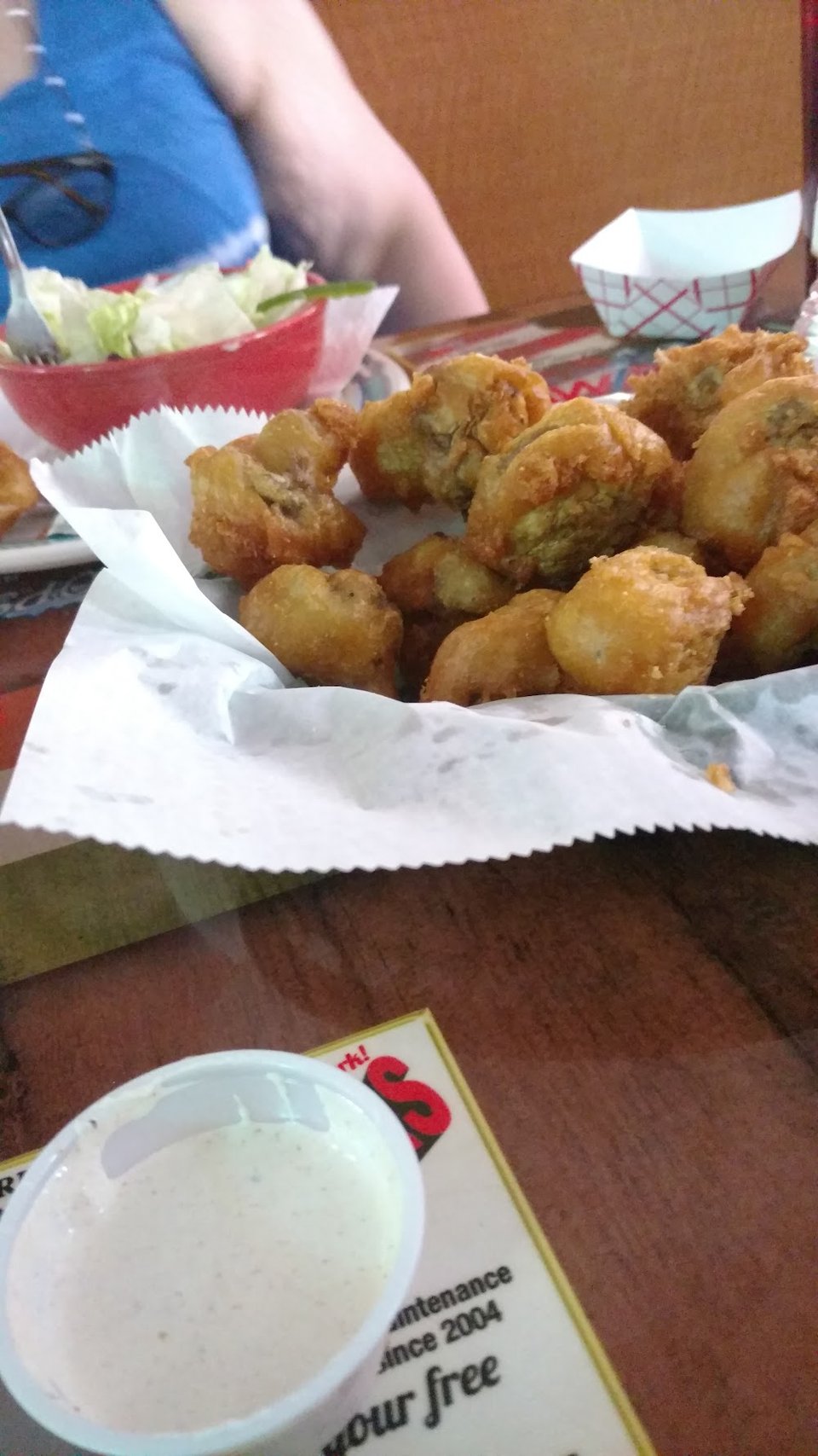 Beer Battered Mushroom