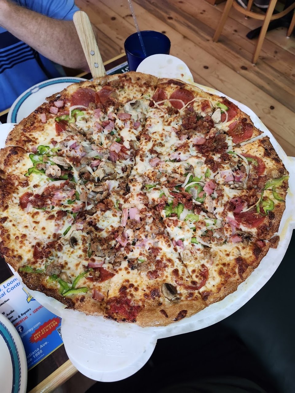 New Faull Inn Special Pizza